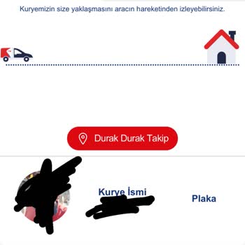 Aras Kargo Kurye Dağıtımdayken Gelmedi