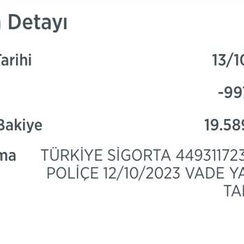 Türkiye Sigorta Konut Kaskosu İçin Yapılan Ekstra Kesintiler Yaptı
