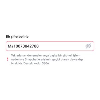 Snapchat Hesabıma Giriş Veya Yeni Hesap Açamıyorum.