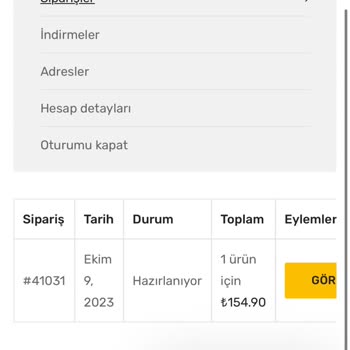 HediyeMania Ürün Kargoya Verilmemesi