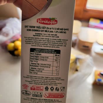 Yörükoğlu Marka Bozuk Süt