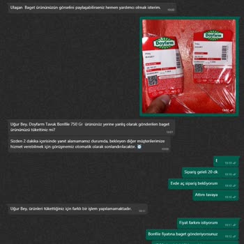 A101 Yanlış Ürün Teslimatı Ve Fiyat Farkının İadesi Sorunu