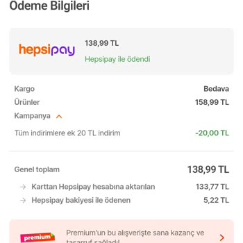 Hepsiburada Satın Alınan Ürün İptali