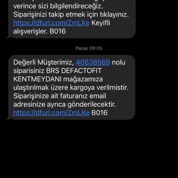 DeFacto Mağazadan Teslim Pişmanlığı