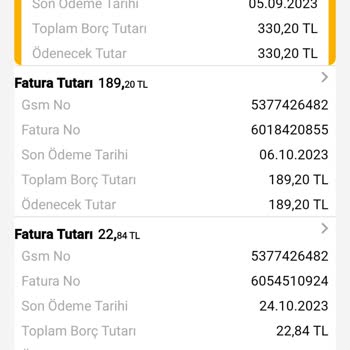 Turkcell Talebe Müteakip Kapatılmayan Ve Ekstra Alınan Faturalar