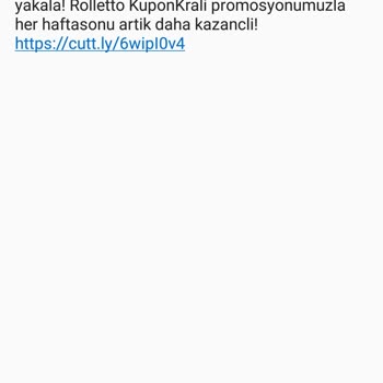 Rolletto Bu Siteden Mağdur Edildim Mesajları Atıp Rahatsız Ediyorlar