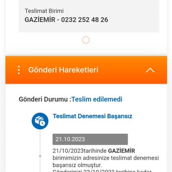 MNG Kargo Evde Olmama Rağmen Teslimat Başarısız