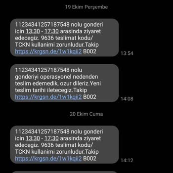 KARGOMsende Kargom Gelmedi Adreste Yok Deniyor