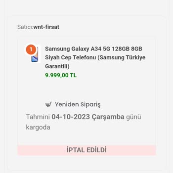 Wnt.com.tr Para İadem Yapılmadı