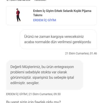 Hepsiburada'daki Satıcının Ürün Göndermemesi Ve İptal Etmemesi