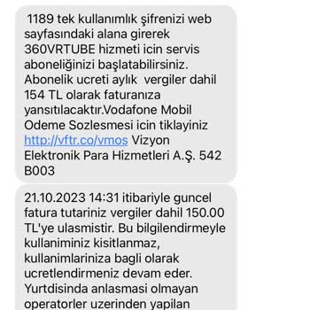 Tüketici Aldatılması 360VRTUBE Hakkında