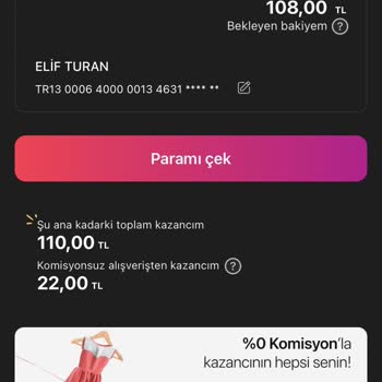 Gardrops Bekleyen Bakiye Paramı Çekemiyorum