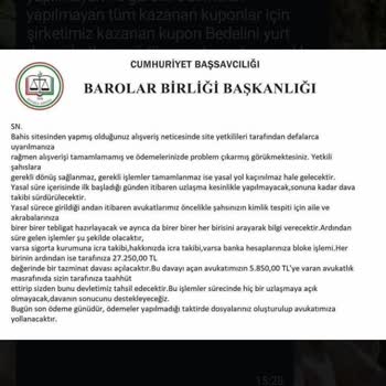 Bwin Bilgim Olmayan Bir Ödeme Nedeniyle Adıma Dava Açılabileceği