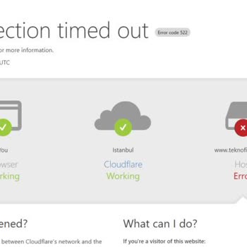 Teknofirst Sunucu Hizmeti Vermemesi