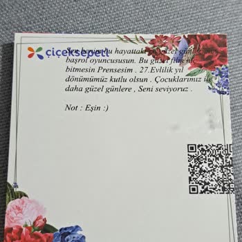 ÇiçekSepeti Fotoğraf İle Alakalı Olmayan Sipariş