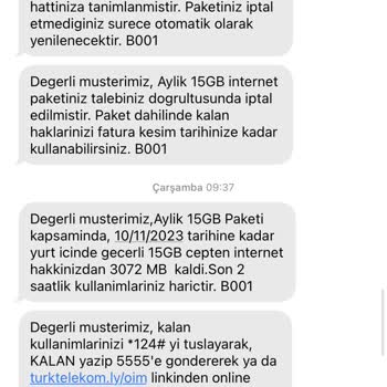 Türk Telekom Çalışanlarının Müşteriye Yetersiz Cevaplar Vermesi Hk.