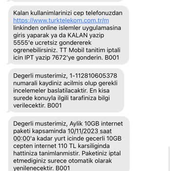 Türk Telekom Çalışanlarının Müşteriye Yetersiz Cevaplar Vermesi Hk.