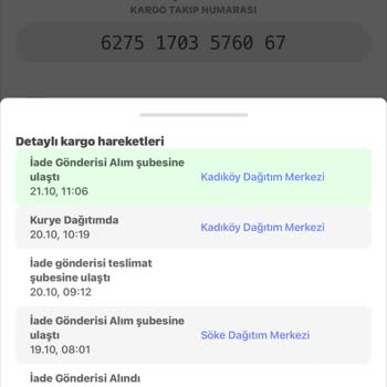 Hepsijet Zamanında İademi Ulaştırmadı