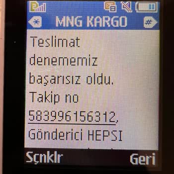 MNG Kargo Haftalardır Teslim Edilmeyen Ürün