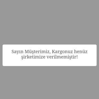 Ebebek Bgk Kargo Teslim Edilemeyen Ürün.