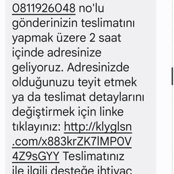 Mavi Den Aldığım Urunu Kargo Teslim Etmiyor