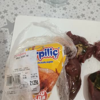 Erpiliç Tavuk Ciğeri İçinden Çıkanlar