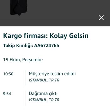 Amazon "Paket Teslimat İçin Başka Bir Taşıyıcı Firmaya Aktarıldı"