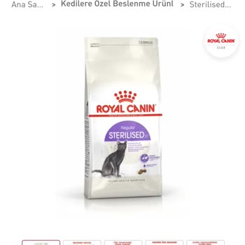 Royal Canin Royal Canın Mama Kedimi Kusturdu