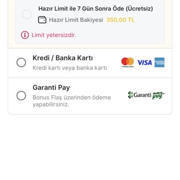 MoneyPay Hazır Limit Güncelleme