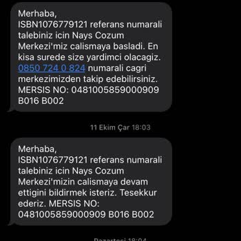 Nays DeFacto %20 Nakit İade Sorunu