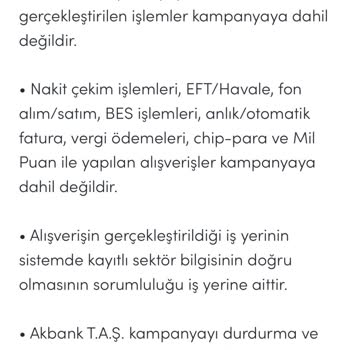 Akbank Mil Puanlarımı İptal Etti