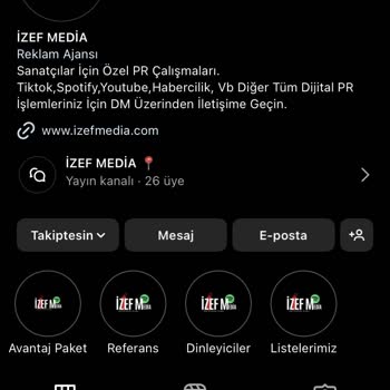 İzef Media Reklam Ajansı İşlemleri Hakkında Sorun