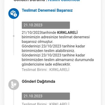 MNG Kargo Sipariş Teslimat Sorunu