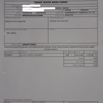 Nordmende Tv   Servis Çilesi