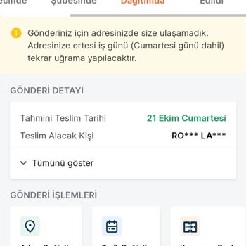 Trendyol Expressin Kargo İle Sıkıntısı