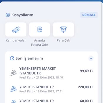 Yemeksepeti Param Çekildi Fakat Sipariş Gözükmüyor