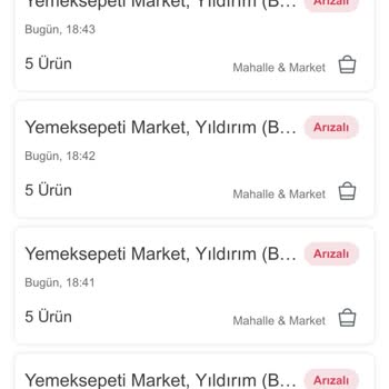 Yemeksepeti Param Çekildi Fakat Sipariş Gözükmüyor