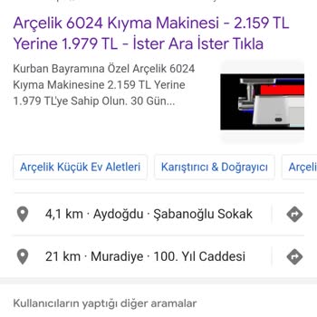 Arçelik Fiyat Konusunda Yanlışlık