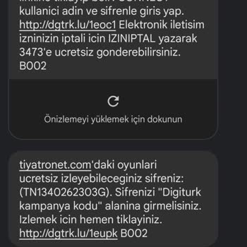 Digiturk Online İşlemler Hediyesi Yalanı