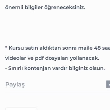 Shopier'den Şikayetçi Olacağım İly_butikk'ten Ücret İademi İstiyorum