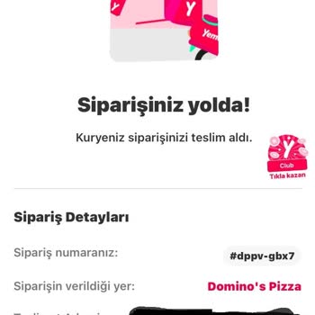 Domino's Pizza Siparişim Geç Geliyor