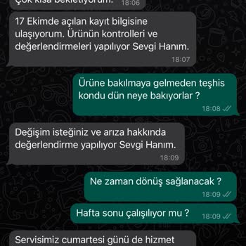 Vestel Servis Sorumsuzluğu Yüzünden