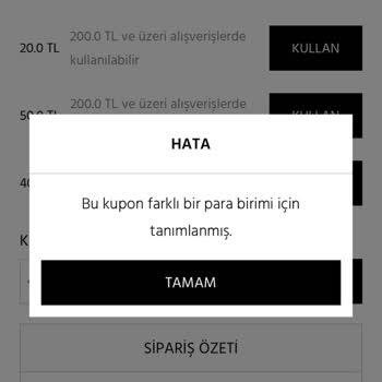 Oxxo Kupon Kodunu Tanımıyor