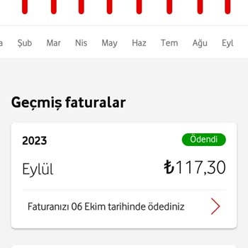 Vodafone Aşırı Yüksek Gelen Ücreti