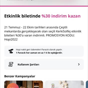 Hopi Biletix Token Bilet Alınamıyor