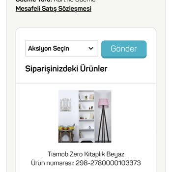 A101 Kitaplık Siparişi 20 Eylül 2023 Şikayet