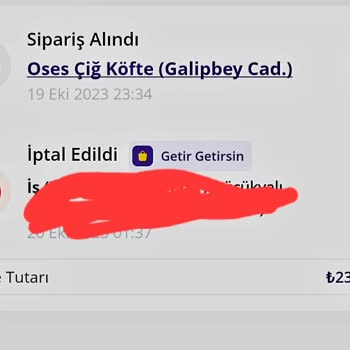 GetirYemek Siparişim Geç Geldi