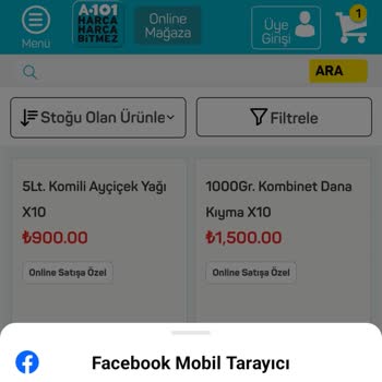 Online Olarak A101 İ Kullanarak Kredi Kartı. Yolsuzluğu