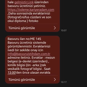 Memuratamaları Sayfası Adı Altında Teşvik Programı Yanıltması!