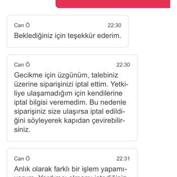 Yemek Sepeti Ve KFC Ankara Cebeci